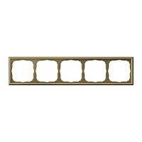 Рамка универсальная Systeme Electric ArtGallery 5-м. золото картинка